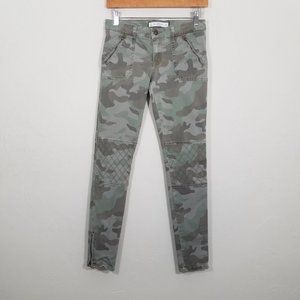 Abercrombie & Fitch Camo Skinny Jeans Stretch Size 2